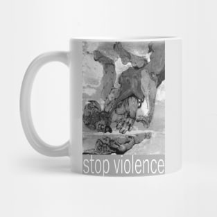 Stop violence Mug